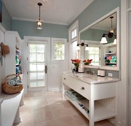 Cottage In The Woods Powder Room