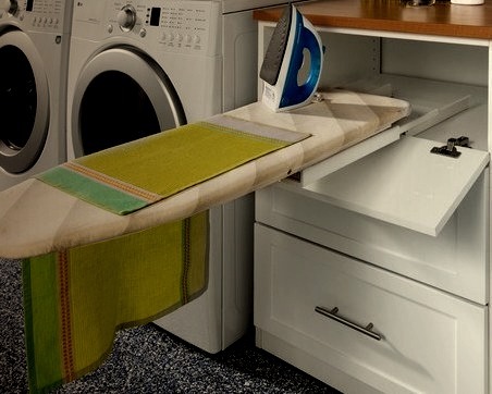 Laundry Room Pull Out Ironing Board